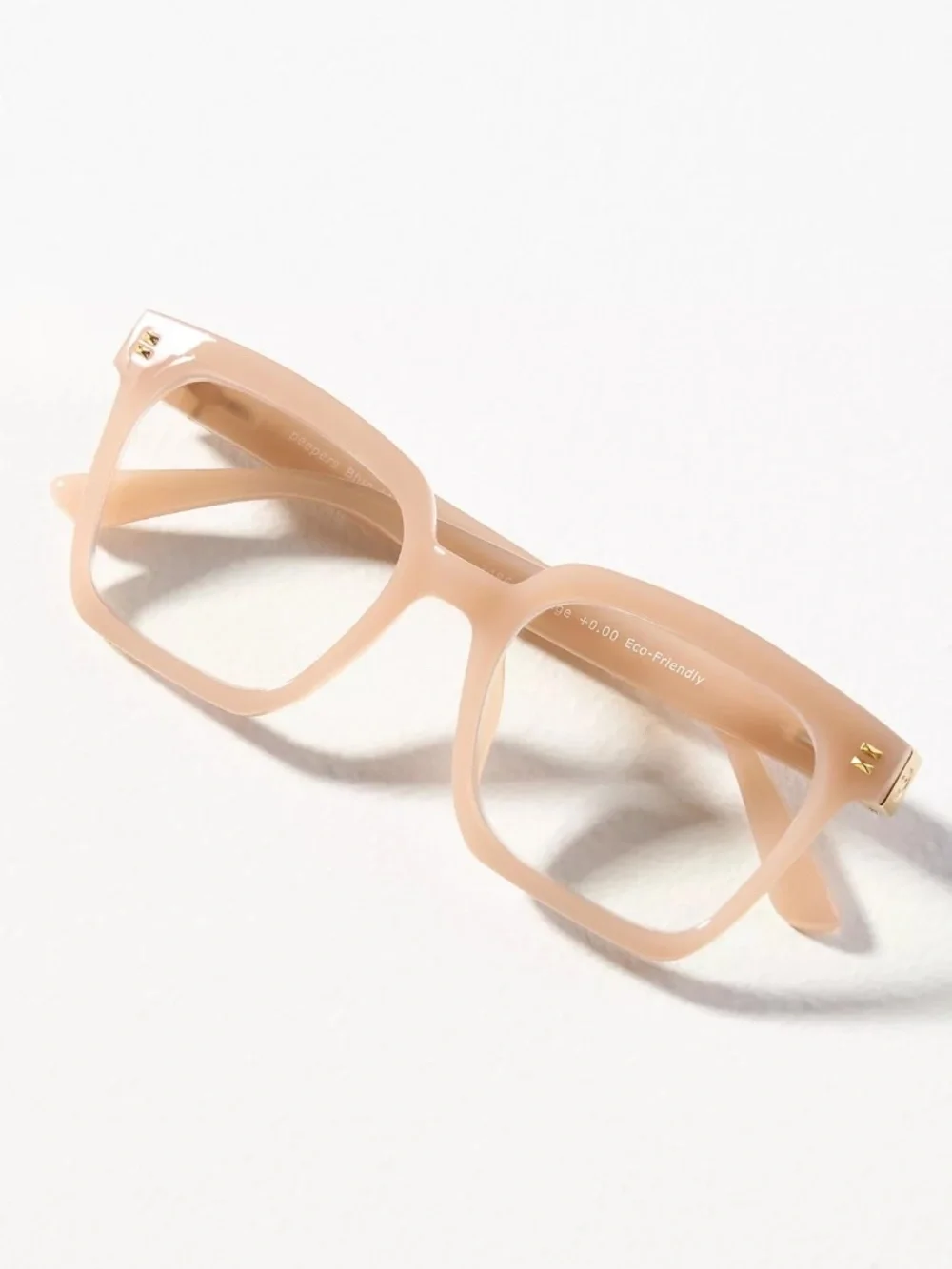 New from Anthropologie Peepers Beige Montage Blue Light Filter Readers +1.00